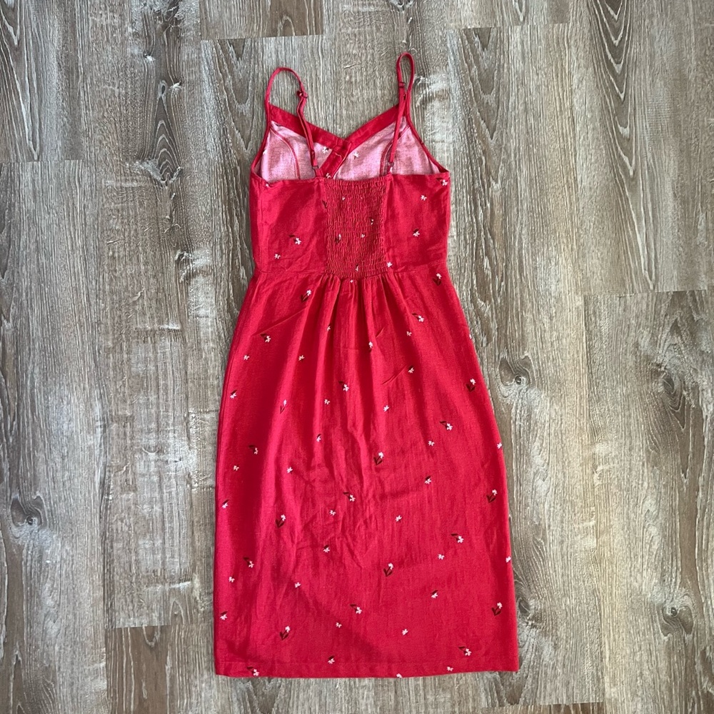 Universal Thread Small red floral dress - Picture 2 of 7